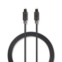 Nedis Optical Cable 2.0m anthracite
