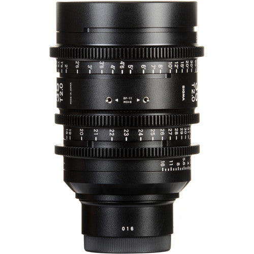 Sigma 18-35MM T2 F/AP Cine High Speed Zoom Line PL Metric