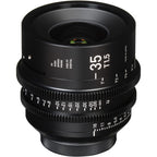 Sigma 35mm T1.5 FF F/VE Cine FF High Speed Prime FF Sony-E Metric