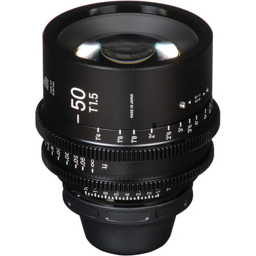 Sigma 50mm T1.5 FF F/VE Cine FF High Speed Prime FF Sony-E Metric