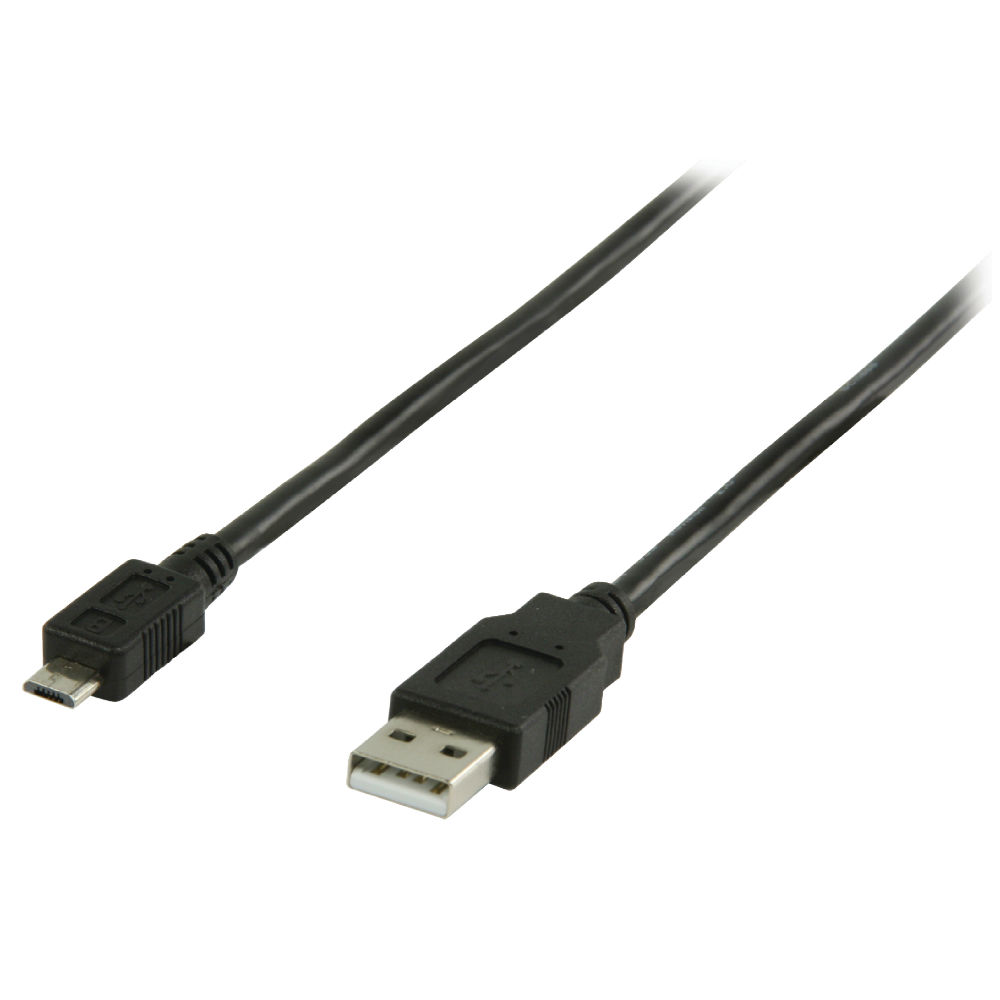 Nedis USB - micro-USB cable 2.0 1.00m black
