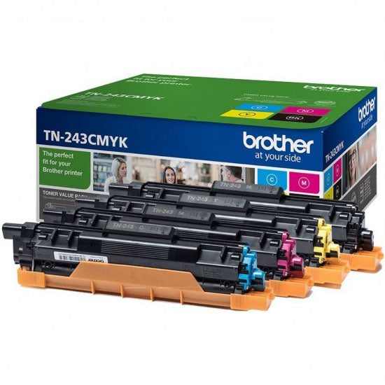 Brother TN-243CMYK Toner Cartridge Set