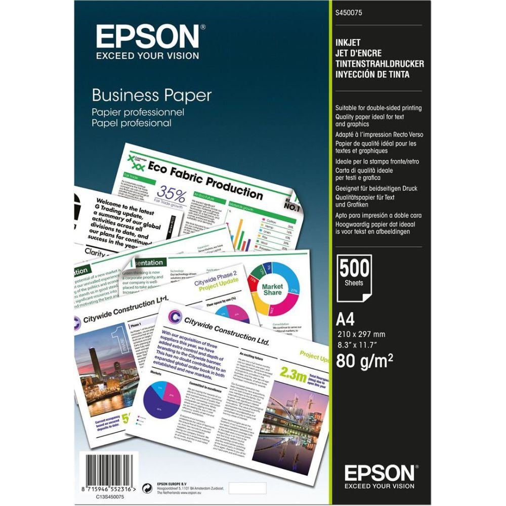 Epson Business Paper A4 80 gram 500 Sheets