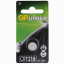 GP Lithium button cell CR1216, blister 1