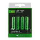 GP NiMH ReCyko+ AAA 950 blister 4