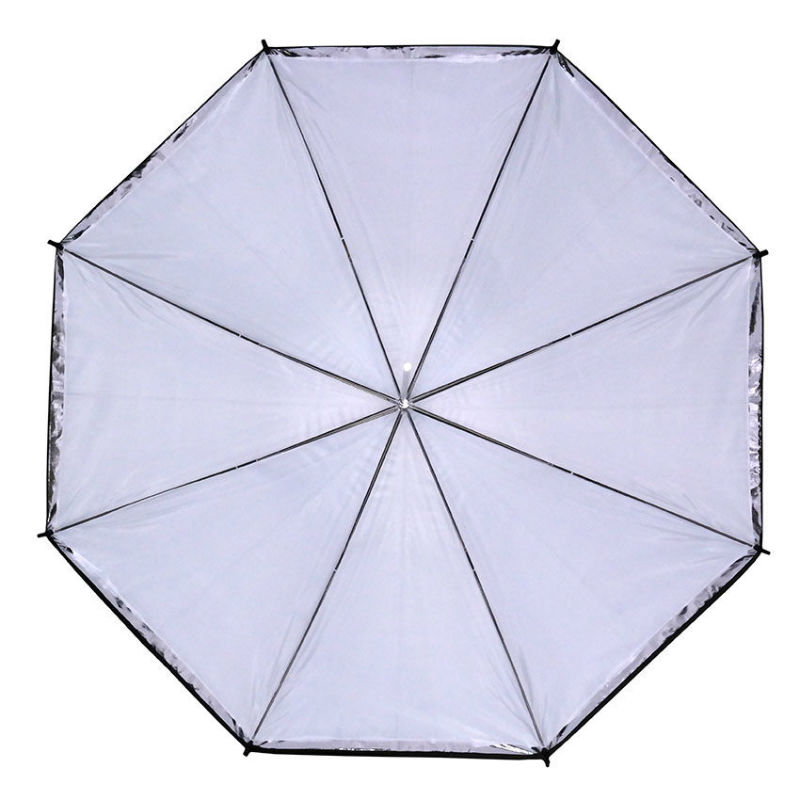 Caruba Flash Umbrella 153 cm (silver + black cover)