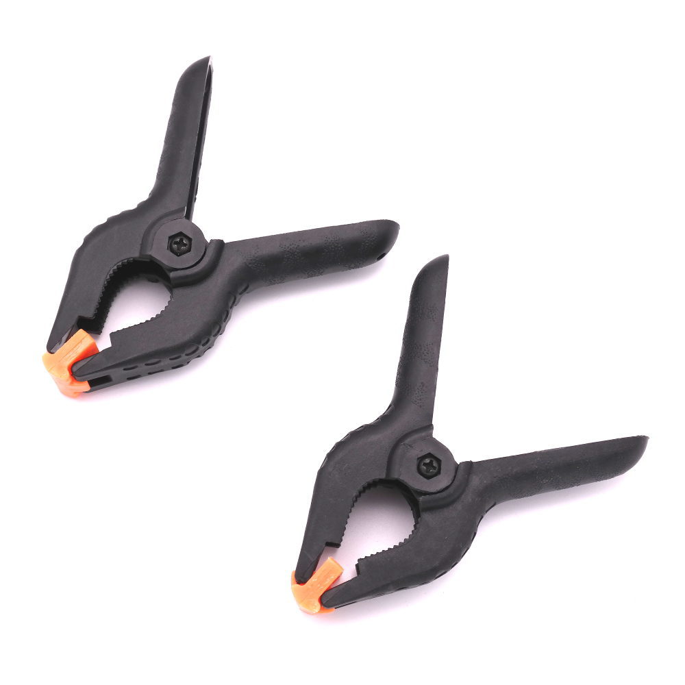 Caruba Background Clamp black/orange big (2pcs)