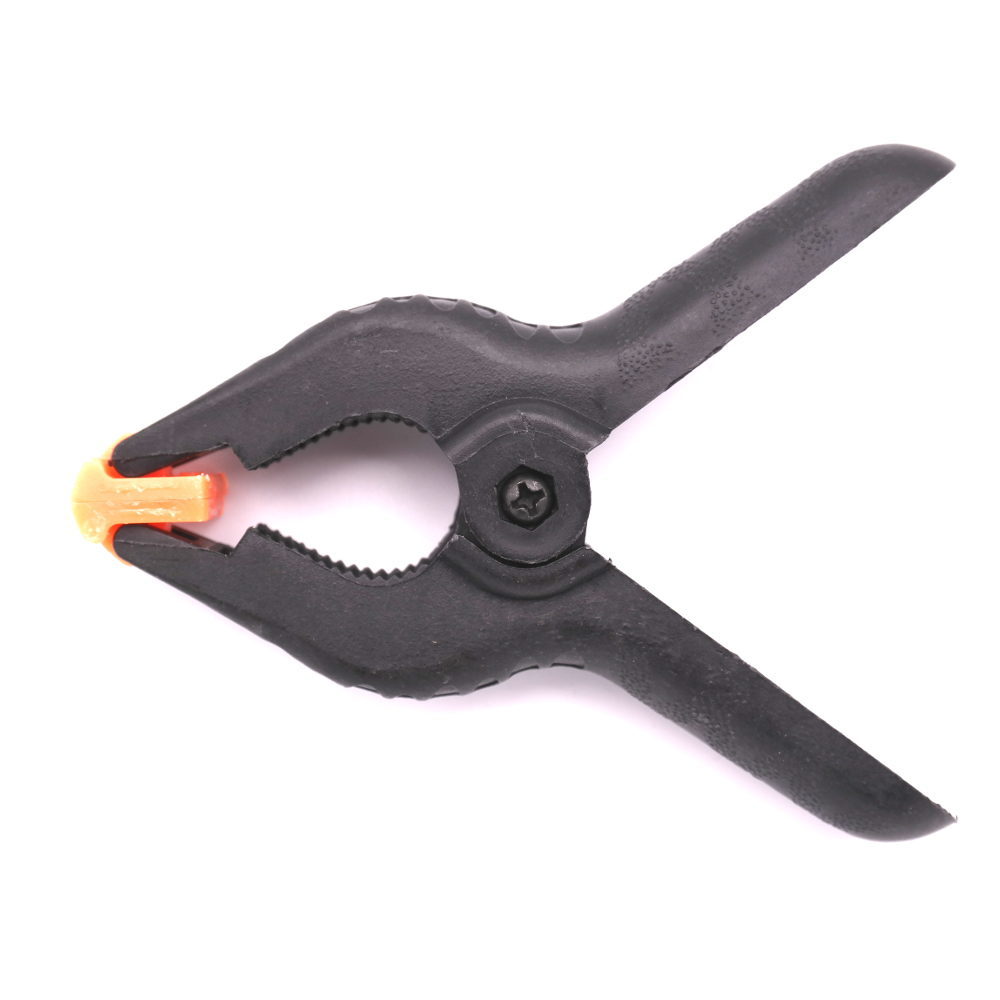 Caruba Background Clamp black/orange big (2pcs)