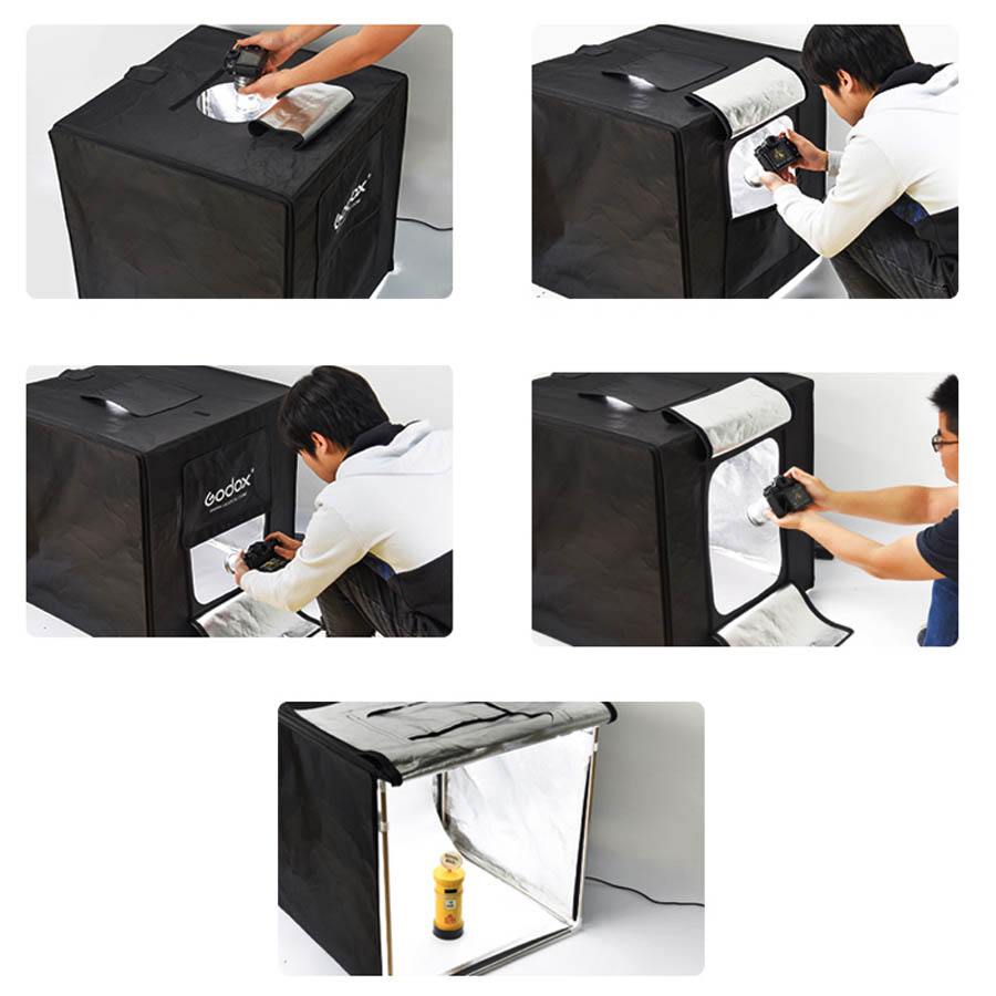 Godox Portable Double Light LED Ministudio L40x40x40cm