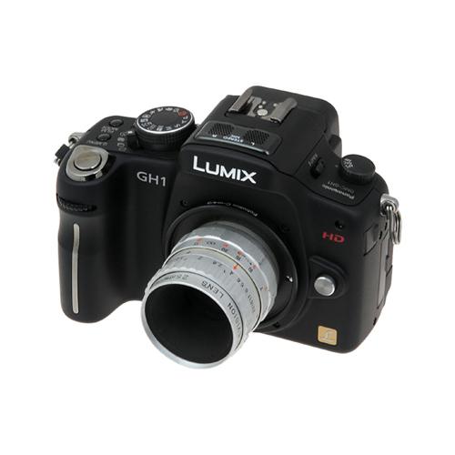 Fotodiox Lens Mount adapter - C-Mount CCTV / Cine Lens to Micro Four Thirds Mount (C-MFT)