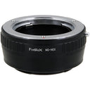 Fotodiox Lens Mount adapter - Minolta Rokkor (SR / MD / MC) SLR Lens to Sony Alpha E-Mount (MD-SnyE)