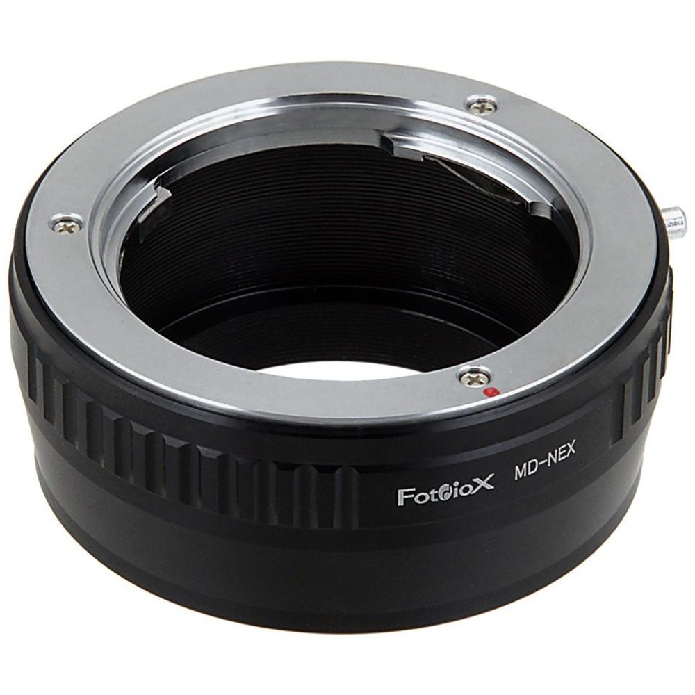 Fotodiox Lens Mount adapter - Minolta Rokkor (SR / MD / MC) SLR Lens to Sony Alpha E-Mount (MD-SnyE)