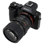 Fotodiox Lens Mount adapter - Minolta Rokkor (SR / MD / MC) SLR Lens to Sony Alpha E-Mount (MD-SnyE)