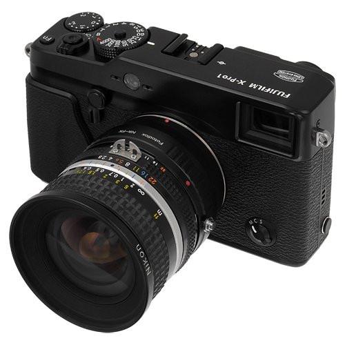 Fotodiox Lens Mount adapter - Nikon F Mount Lens to Fujifilm X-Series Mount (NikF-FXRF)
