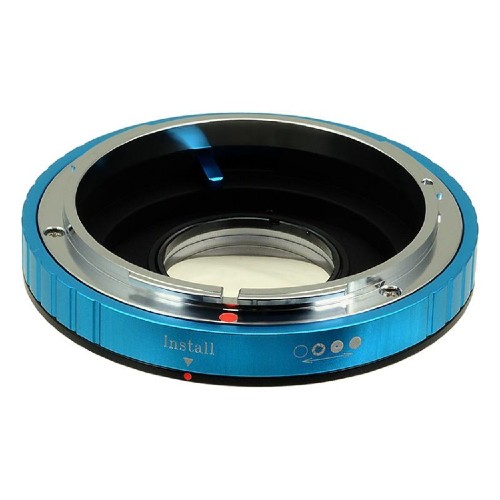Fotodiox Pro Lens Mount adapter - Canon FD & FL 35mm SLR lens to Nikon F Mount (with Built-In Aperture Control Dial) (FD-NikF-Pro)