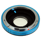 Fotodiox Pro Lens Mount adapter - Canon FD & FL 35mm SLR lens to Nikon F Mount (with Built-In Aperture Control Dial) (FD-NikF-Pro)