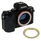 Fotodiox Pro TOUGH E-Mount - Signature Gold Edition - Light Tight Replacement Lens Mount for Sony E-mount (SnyE-ToughE-P-SE15-LT)