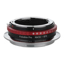 Fotodiox Pro Lens Mount adapter - Nikon Nikkor F Mount G-Type to Fujifilm G-Mount (NikG-GFX-Pro)
