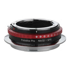 Fotodiox Pro Lens Mount adapter - Nikon Nikkor F Mount G-Type to Fujifilm G-Mount (NikG-GFX-Pro)