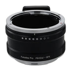 Fotodiox Pro Lens Mount adapter, Pentax 645 (P645) Mount FA & DFA Auto Focus Lenses to Fujifilm G-Mount GFX Mirrorless (P645a-GFX-Pro)