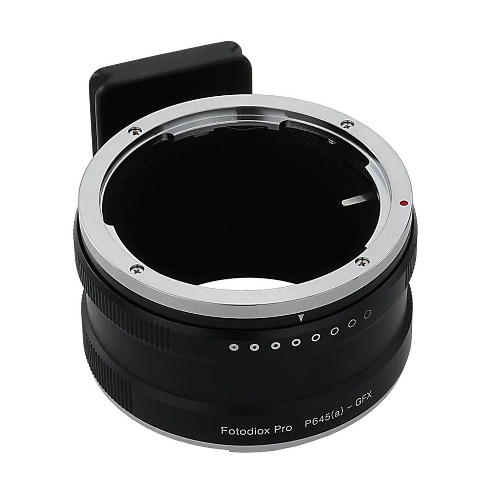 Fotodiox Pro Lens Mount adapter, Pentax 645 (P645) Mount FA & DFA Auto Focus Lenses to Fujifilm G-Mount GFX Mirrorless (P645a-GFX-Pro)