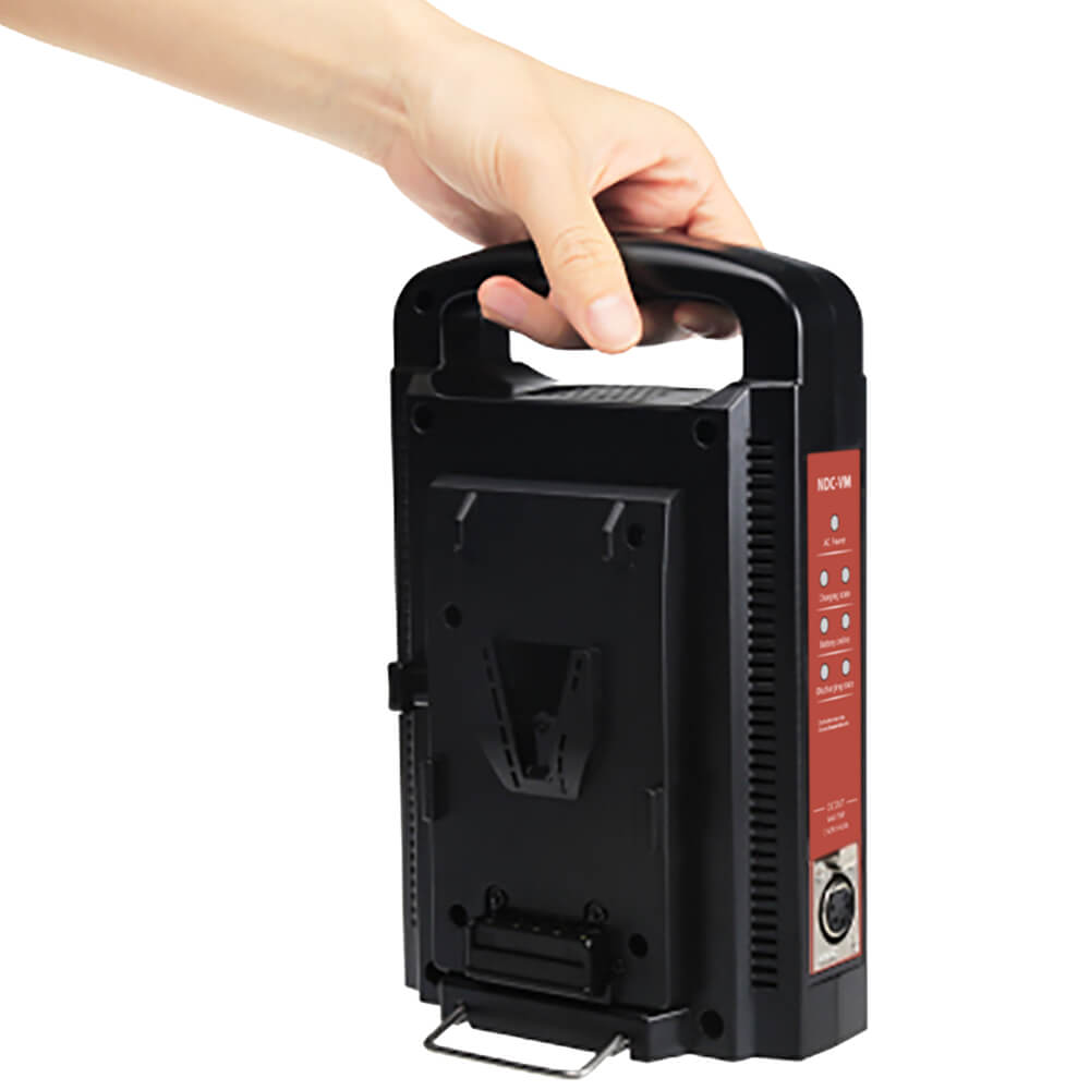 Nomis NDC-VM V-Mount Dual Battery Charger