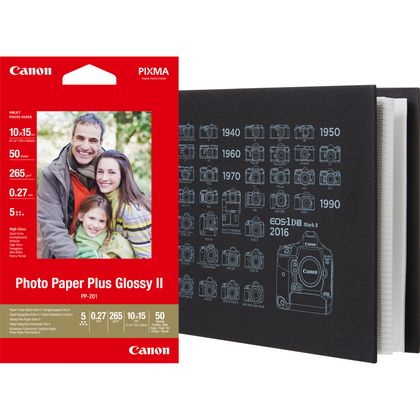 Canon MC-PA001 Photo album + 50 sheets PP-201 Photo paper