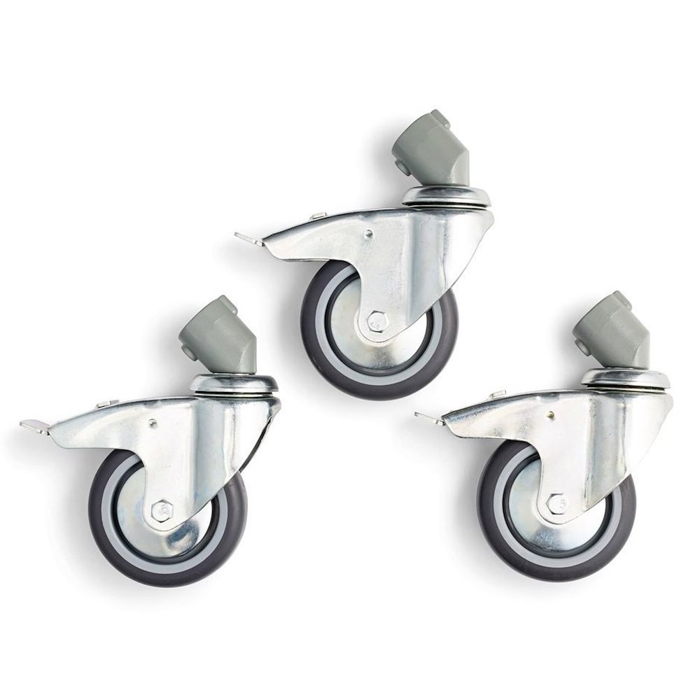 Manfrotto 110G Castor set with lock (ø100mm)