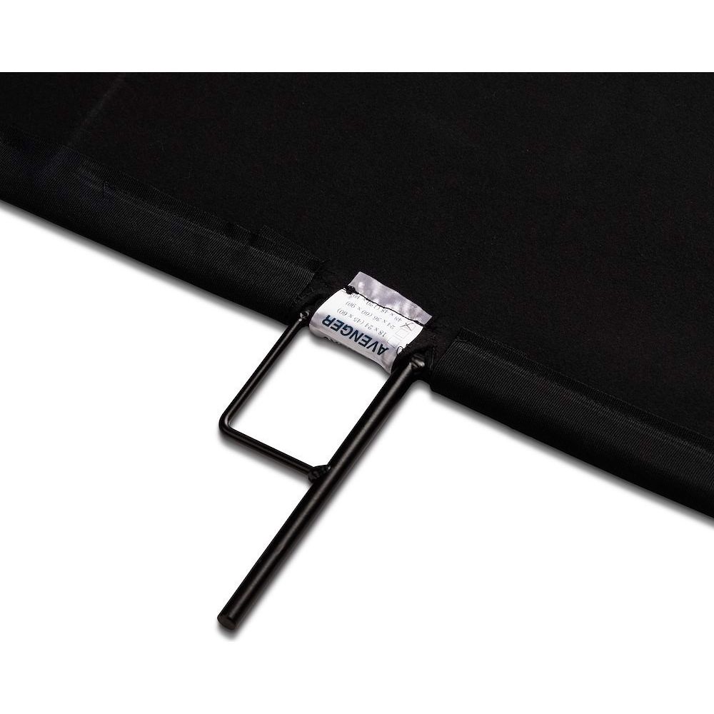 Manfrotto Avenger I700B 24 "x30" plain black flag