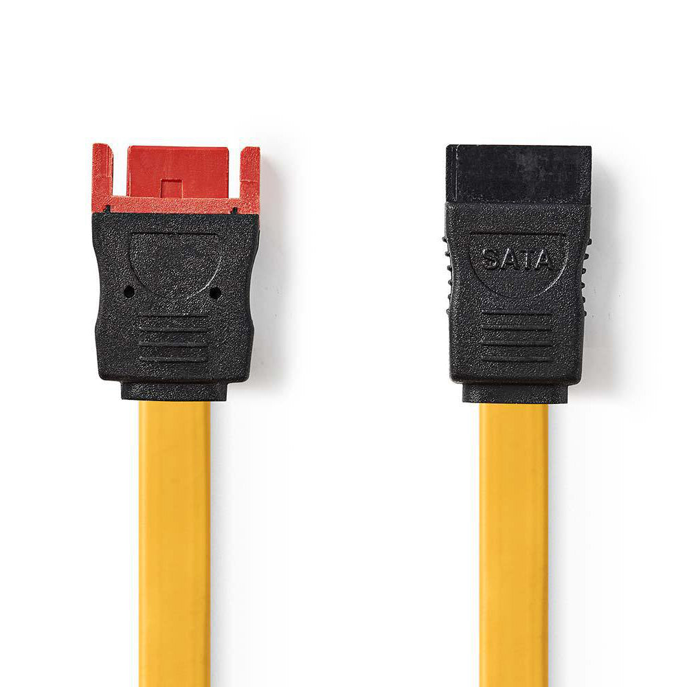 Nedis SATA Cable 6Gb/s 7 Pin Female - 7 Pin Female 0.5m yellow