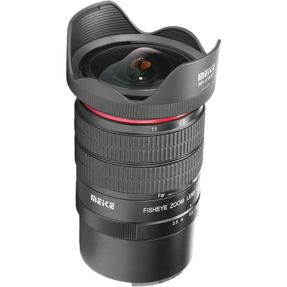 Meike 6-11mm F3.5 Fisheye-Zoom voor Fujifilm X-Mount