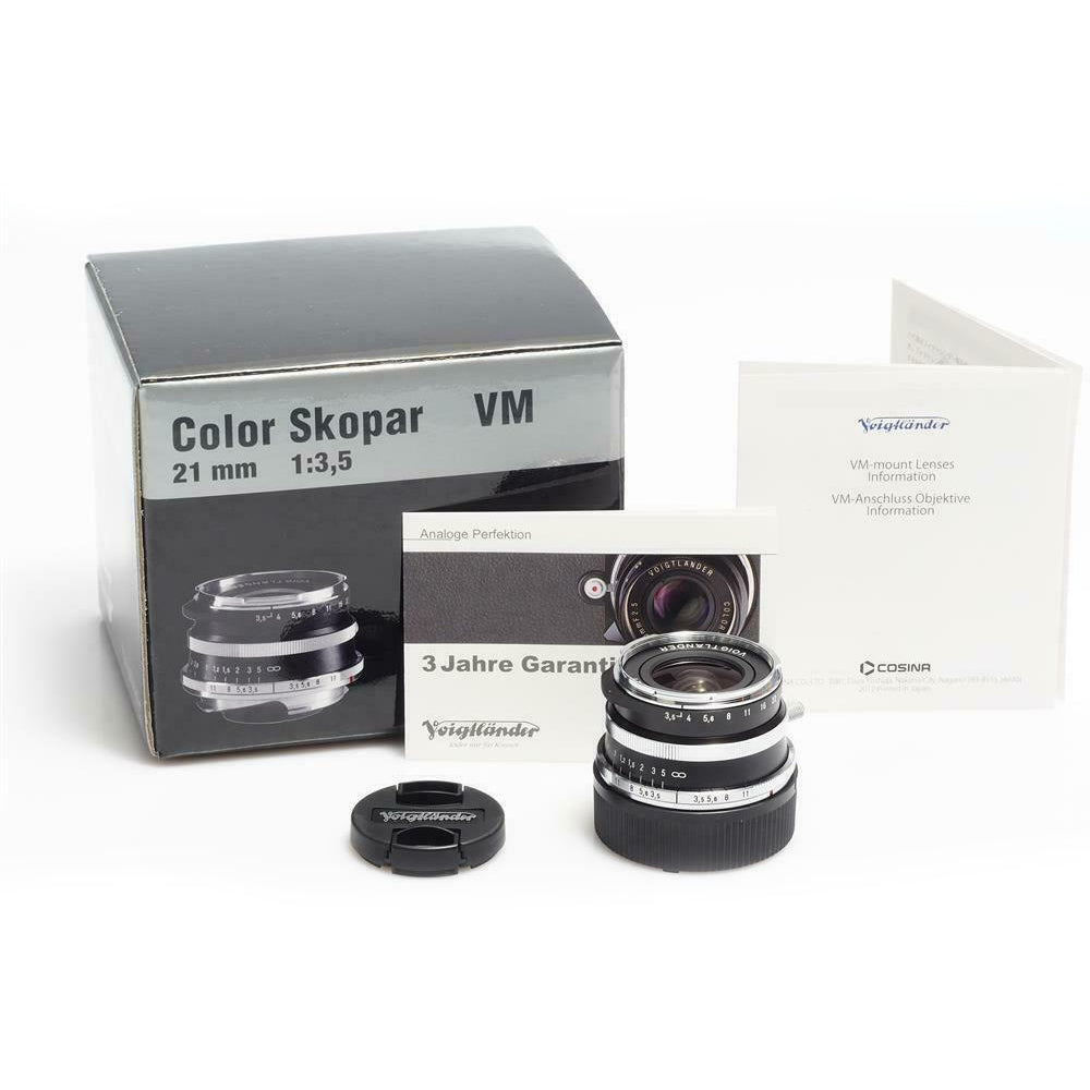 Voigtländer Color Skopar 21mm f/3.5 for Leica M.