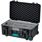 HPRC 2550W Wheeled with Second Skin Black / Blue Bassano