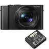 Panasonic Lumix DMC-LX15 black + DMW-BLH7 battery
