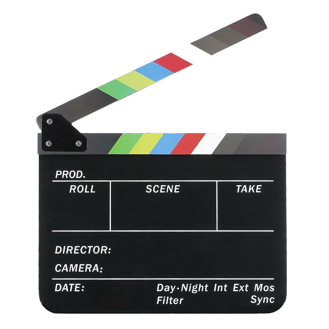 Caruba Professional Director Black/colour Clapper (Chalk)