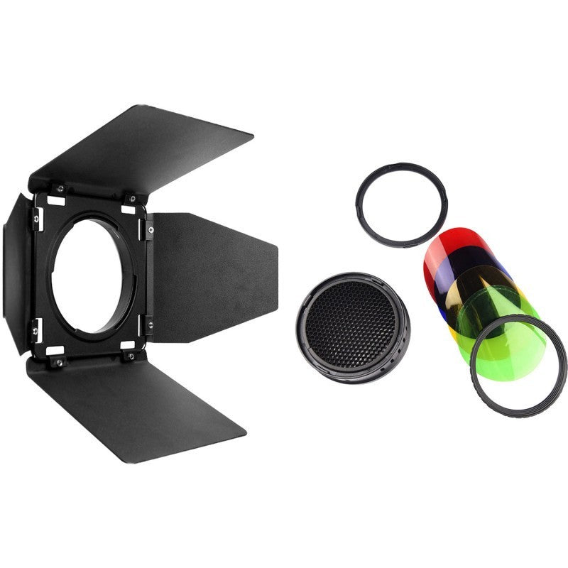 Godox Honey Comb Barndoor Colour Set AD400