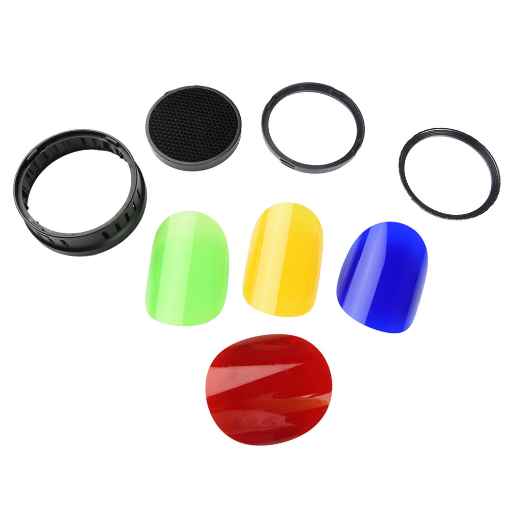 Godox Honey Comb Barndoor Colour Set AD400