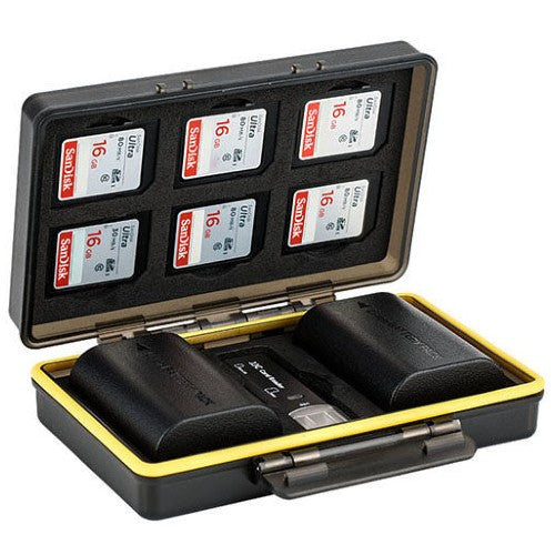 JJC BC 3LPE6 Multi Function Battery Case