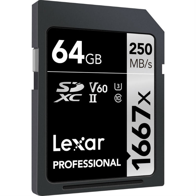 Lexar SDXC Professional 64GB 1667x UHS-II