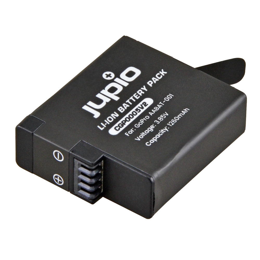 Jupio GoPro AABAT-001 HERO5, HERO6, HERO7, HERO (2018) 1260mAh