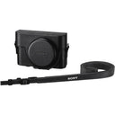 Sony RX100 Leather Case with Mic Jack Opening (LCJRXKB.SYH)