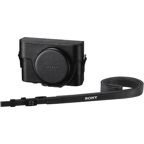 Sony RX100 Leather Case with Mic Jack Opening (LCJRXKB.SYH)