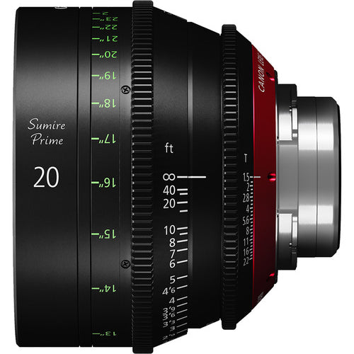 Canon SUMIRE CN-E 20mm T1.5 L F (M) Cine-Servo PL