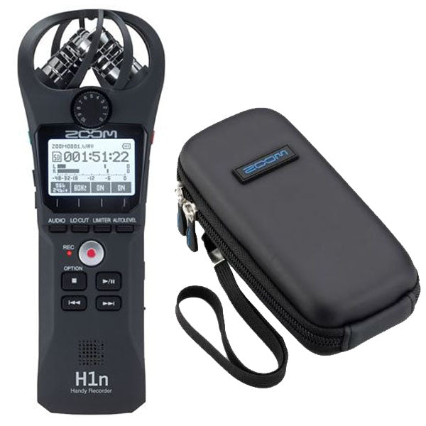 Zoom H1n Handy Recorder + SCQ3 Tas