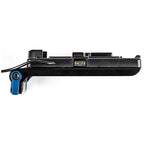 Indigo V-mount plate for Blackmagic pocket cinema camera 4K and 6K with 15mm rod system (16")