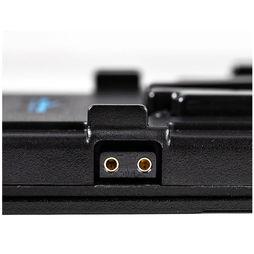 Indigo V-mount plate for Blackmagic pocket cinema camera 4K and 6K with 15mm rod system (16")