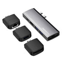 Caruba Multi-Functional 9-in-1 USB-C Hub Space Grey