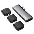 Caruba Multi-Functional 9-in-1 USB-C Hub Space Grey