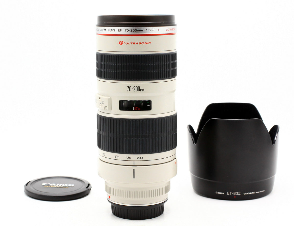 Occ- Canon EF 70-200mm F/2.8 L USM + ET-83II zonnekap SN:238770 12 mnd gar