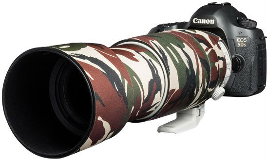 easyCover Lens Oak for Canon EF 100-400mm f/4.5-5.6L IS II USM Green Camouflage